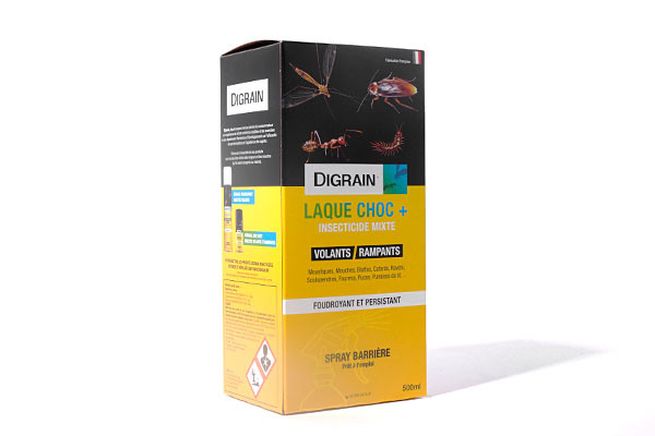 Anti Cafards insecticide Digrain Laque Choc + 500ml