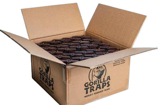 Tapettes à souris Gorilla Traps® - Carton de 200 pièces