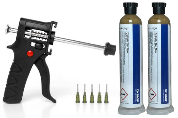 Gel Goliath® New anti Cafards et Blattes lot de 2 + Pistolet Applicateur
