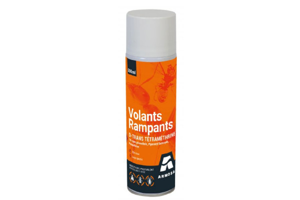 Aérosol Insectes Volants et Rampants anti Punaises de Lit 500ml