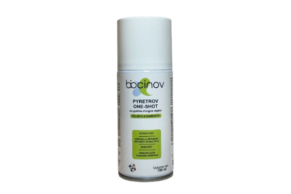 Pyretrov One Shot Biocinov Aérosol Insecticide anti Araignée 150ml