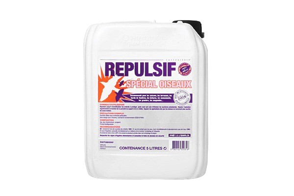 RÉPULSIF NATUREL OISEAUX - 5 Litres