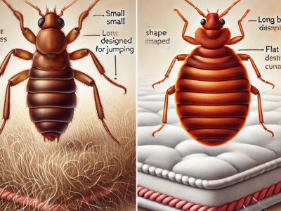 Puce ou punaise de lit : comment faire la différence et s’en débarrasser ?
