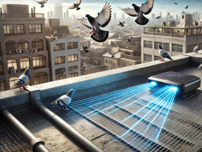 Laser anti pigeons : une solution efficace et innovante pour protéger vos espace